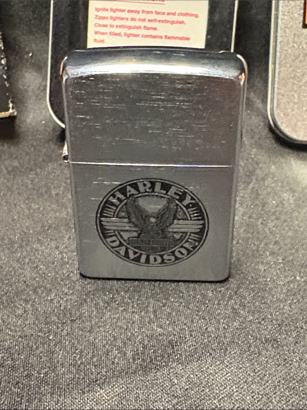 Rare Harley Eagle Shield Zippo